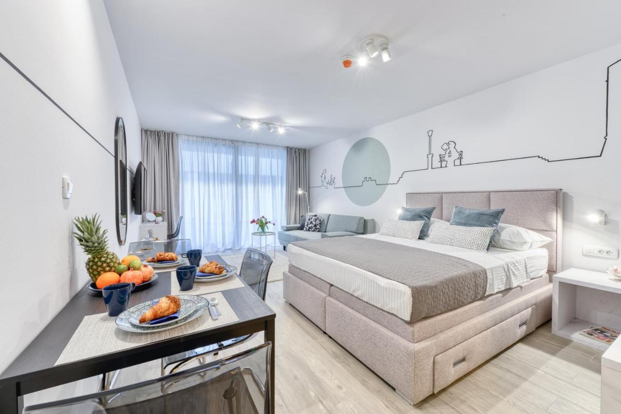 Hica Apartments La Linea Studio Apt With Balcony Dubrovnik Bagian luar foto