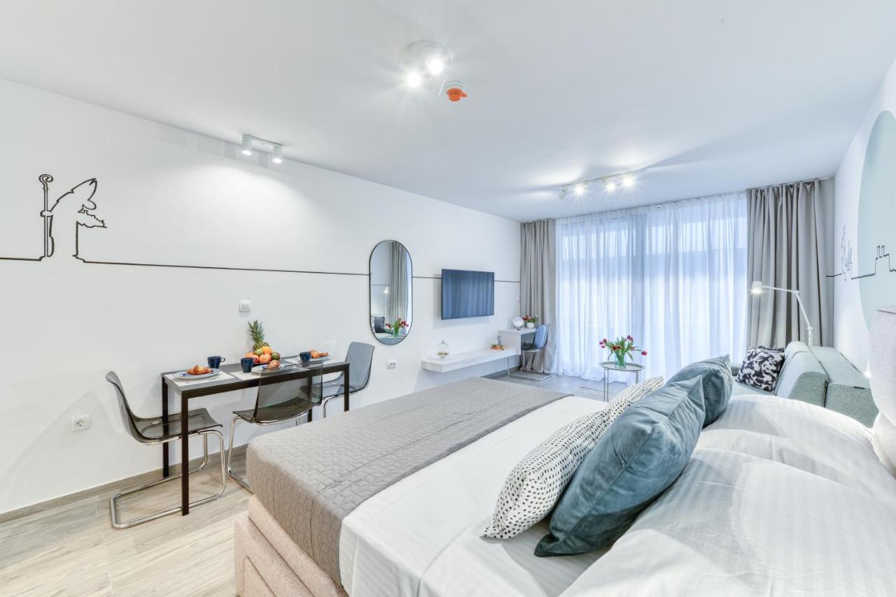 Hica Apartments La Linea Studio Apt With Balcony Dubrovnik Bagian luar foto