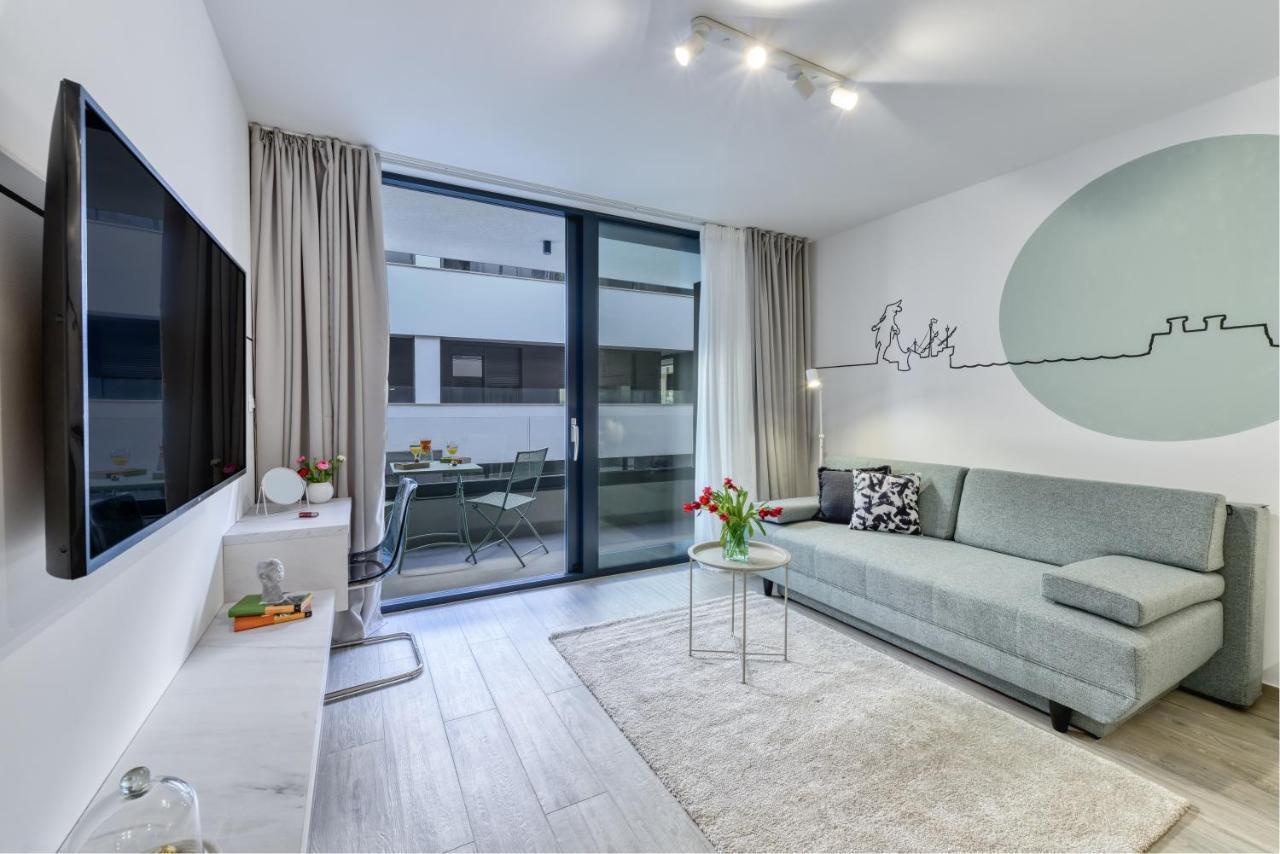 Hica Apartments La Linea Studio Apt With Balcony Dubrovnik Bagian luar foto
