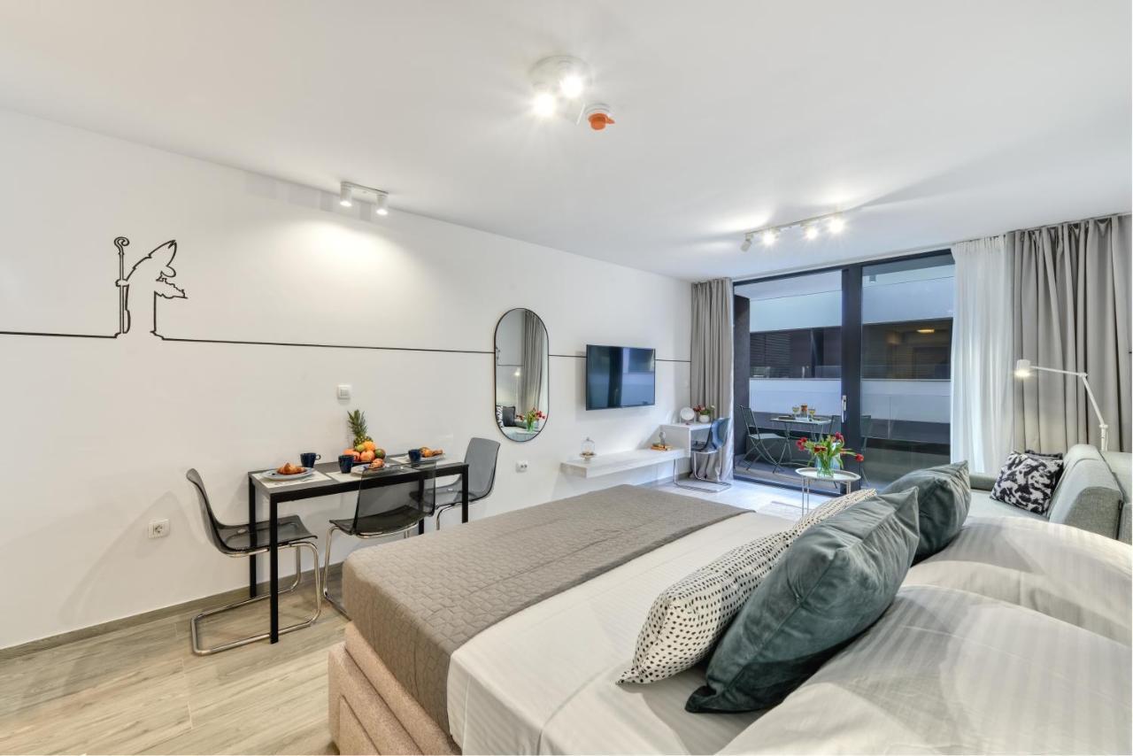 Hica Apartments La Linea Studio Apt With Balcony Dubrovnik Bagian luar foto