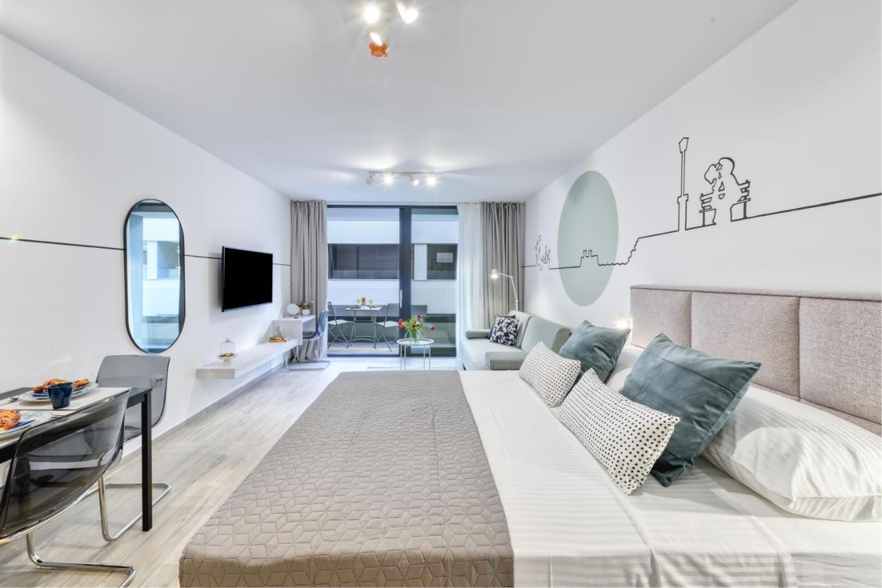 Hica Apartments La Linea Studio Apt With Balcony Dubrovnik Bagian luar foto