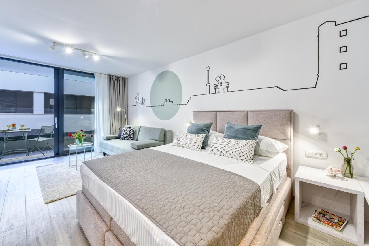 Hica Apartments La Linea Studio Apt With Balcony Dubrovnik Bagian luar foto