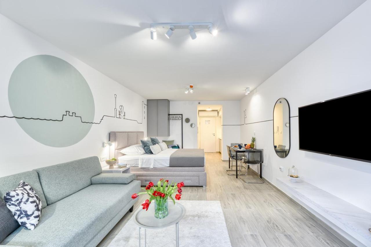 Hica Apartments La Linea Studio Apt With Balcony Dubrovnik Bagian luar foto